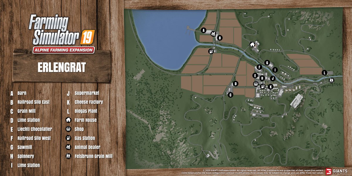 what is the name of the farming simulator 11 map