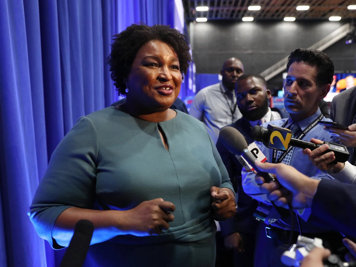 KrisyMac's tweet photo. @staceyabrams is the 🐐#BlackGirlMagic ✨🌟 https://t.co/5wVe639SUr