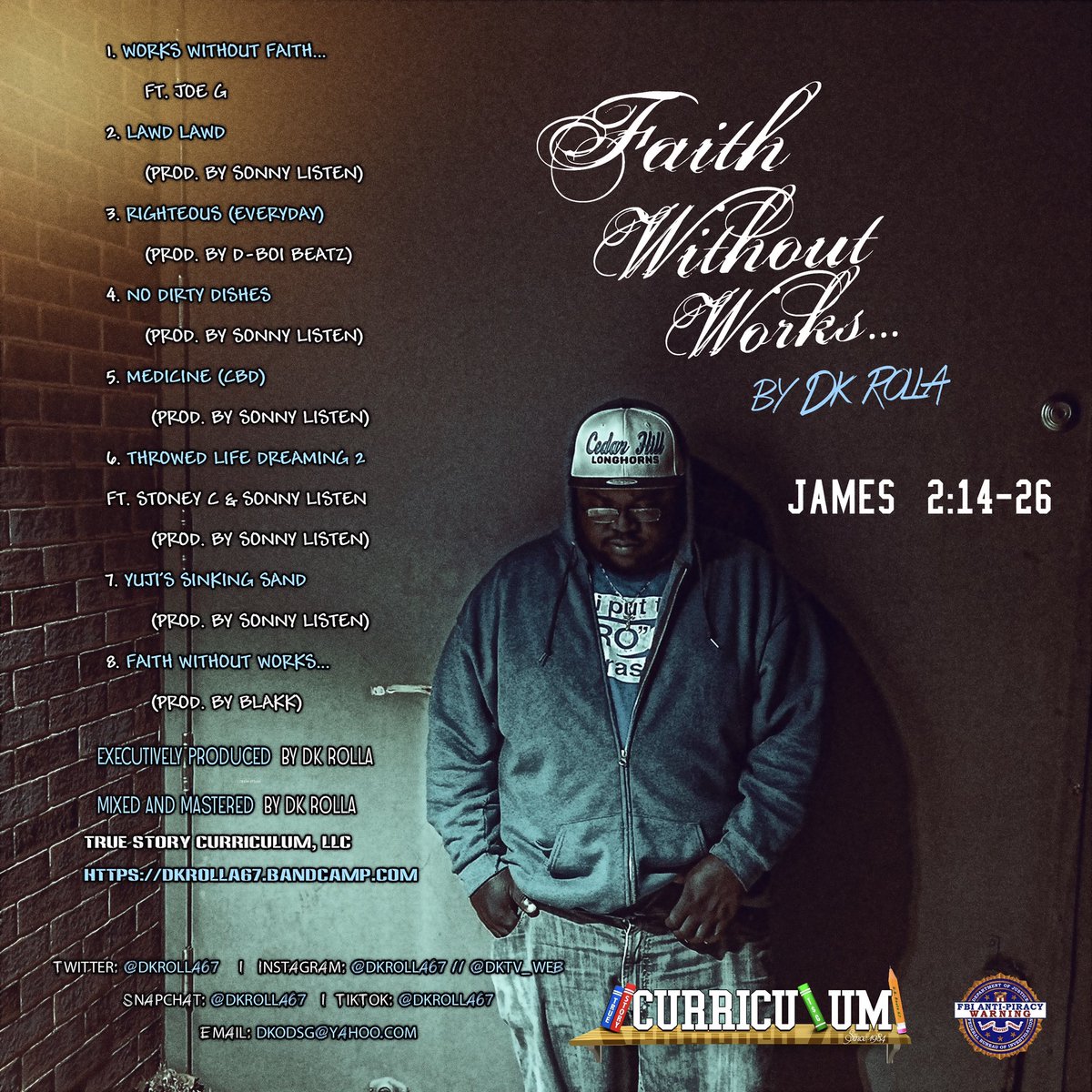 dkrolla67's tweet photo. We All Need A Little Faith... #FaithWithoutWorks ๐ฃOUT NOW ON ALL DIGITAL PLATFORMS!!! #DKRoLLa #TSC https://t.co/4HPQqSKkdO https://t.co/7fIbHKRlok
