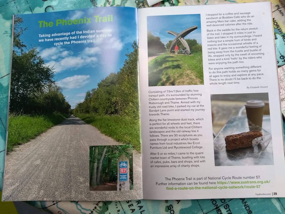 Volcosoutheast's tweet photo. Encouragement for people to go and enjoy the #PhoenixTrail - Sure that a lot of people will be out on it this weekend for lockdown local outings. Plenty of art and wildlife spotting. Good call @HiyaBucks ! @ThameHub https://t.co/RPrx48uiHW https://t.co/pFROI4lyNm