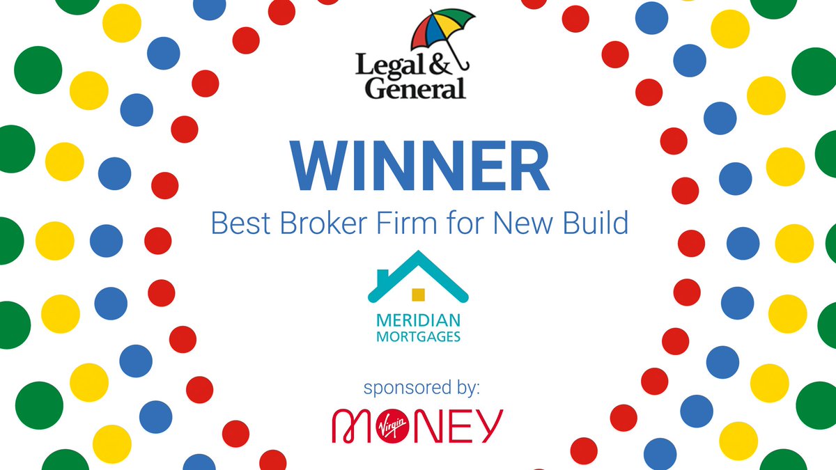 Meridian_Mtgs's tweet photo. An honour to have won Best Broker Firm for New Build at this years @landg_business #MCAWARDS2020 Fantastic recognition for the teams hard work! Huge thank you to everyone involved! https://t.co/MH2NsmAVxU
