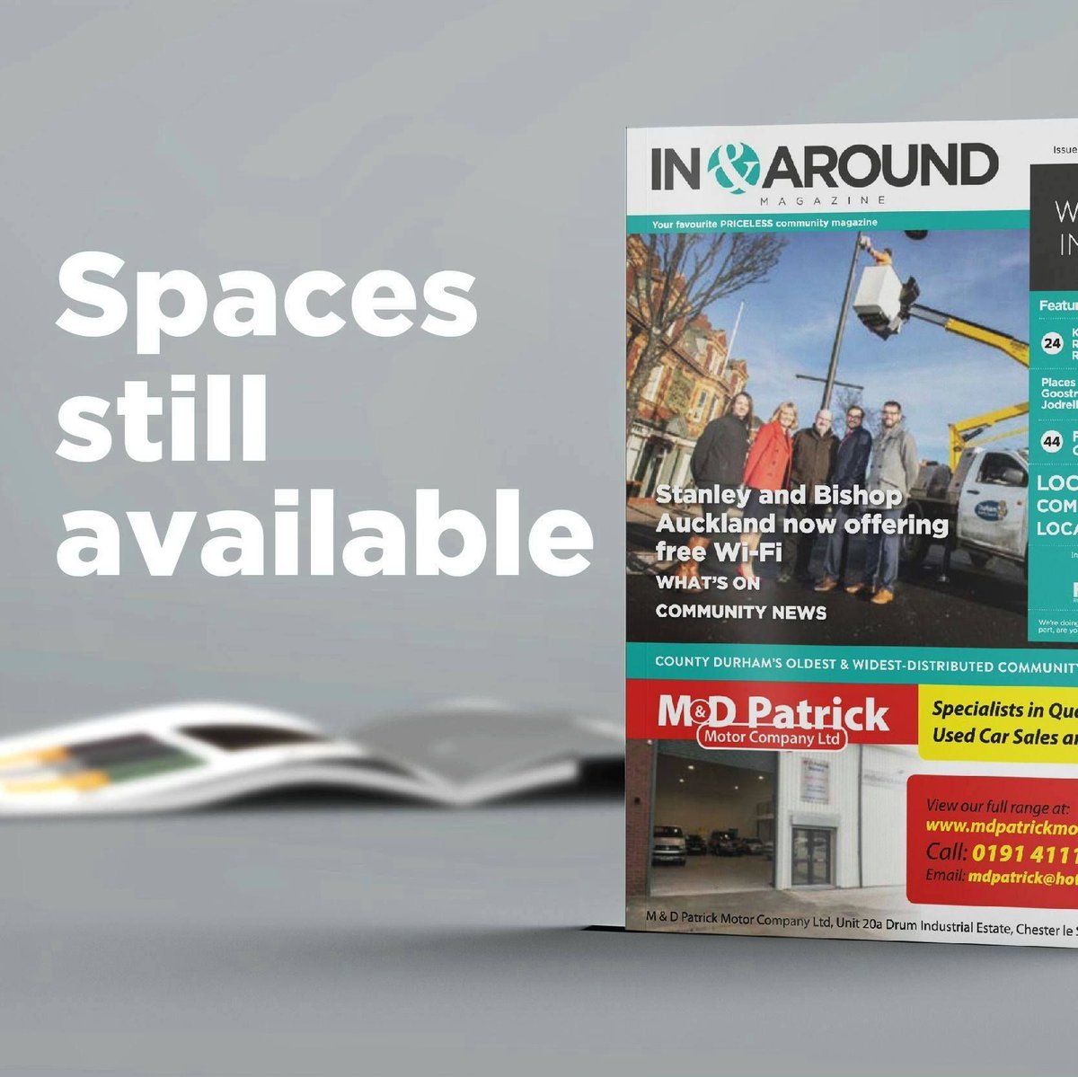 Inandaroundmag's tweet photo. Pulling in the purse strings in light of this second national lockdown?
➡️  In&amp;Around have advertising packages to suit ALL budgets and for ALL industries.

Call 0191 388 2698 to speak to Val today. https://t.co/0yePm2HpwR