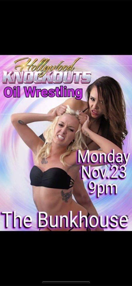 loganhollopeter's tweet photo. HOT WOMEN OIL WRESTLING COME SUPPORT THE BAR I TOOK OVER NOV 23. Monday. $10 a ticket. BUNKHOUSE. HELP YALL CLASS MATE PROVE HE CAN OWN AND MANAGE A BAR. Come on valentine!!!! https://t.co/wEOPitlgRi