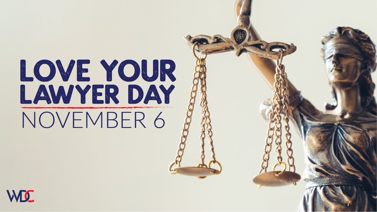 WeDoContracts's tweet photo. Remember its Love Your Lawyer Day!
.
.
.
.
#LoveYourLawyerDay #Lawyer #wedocontracts #govsuccess #business #smallbusiness #governmentcontracts #govcon https://t.co/DOIiHZcVrf
