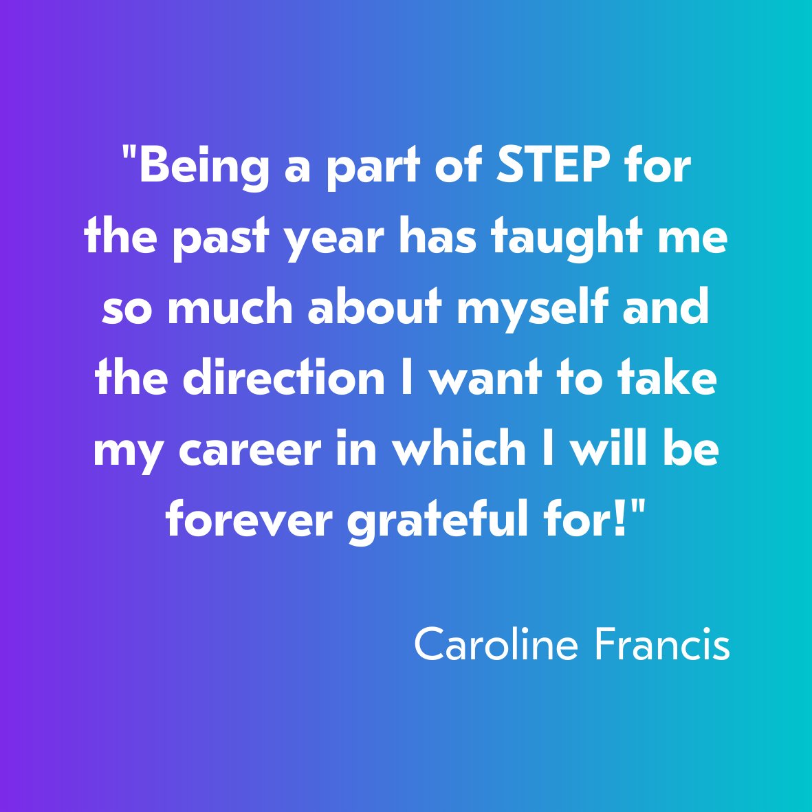 This is Caroline Francis She has worked at  @FdnFutureLondon and  @ucl in marketing whilst being on the programme Caroline will continue to work at UCL for a few months whilst working on her own creative heritage project 