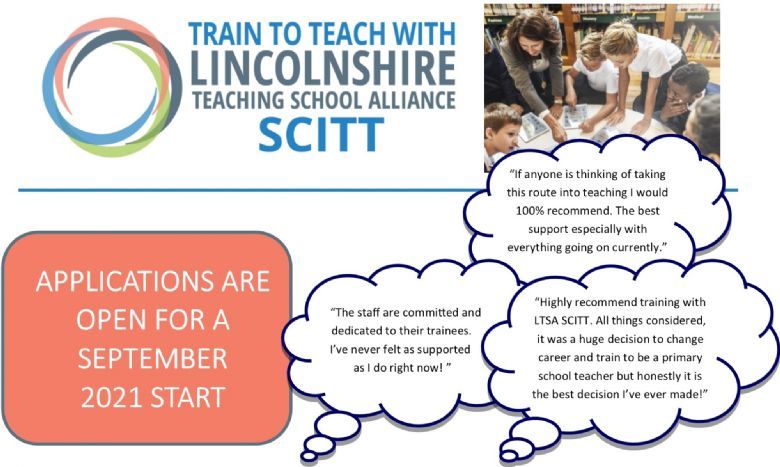 Why train with LTSA SCITT? buff.ly/30DOOh8 

@LEADEquateTSA <a href="/KyraDirect/">KYRA Train to Teach</a> <a href="/ConnectTSA/">ConnectTSA</a> <a href="/EBSchoolDirect/">Ellison Boulters ITT</a> <a href="/UoLCareers/">University of Lincoln Careers & Employability</a> 
#ltsascitttrainee
