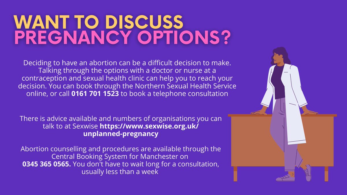 SexpressionMCR's tweet photo. Are you pregnant, and want to discuss your options? https://t.co/HuUT9IJN8V
