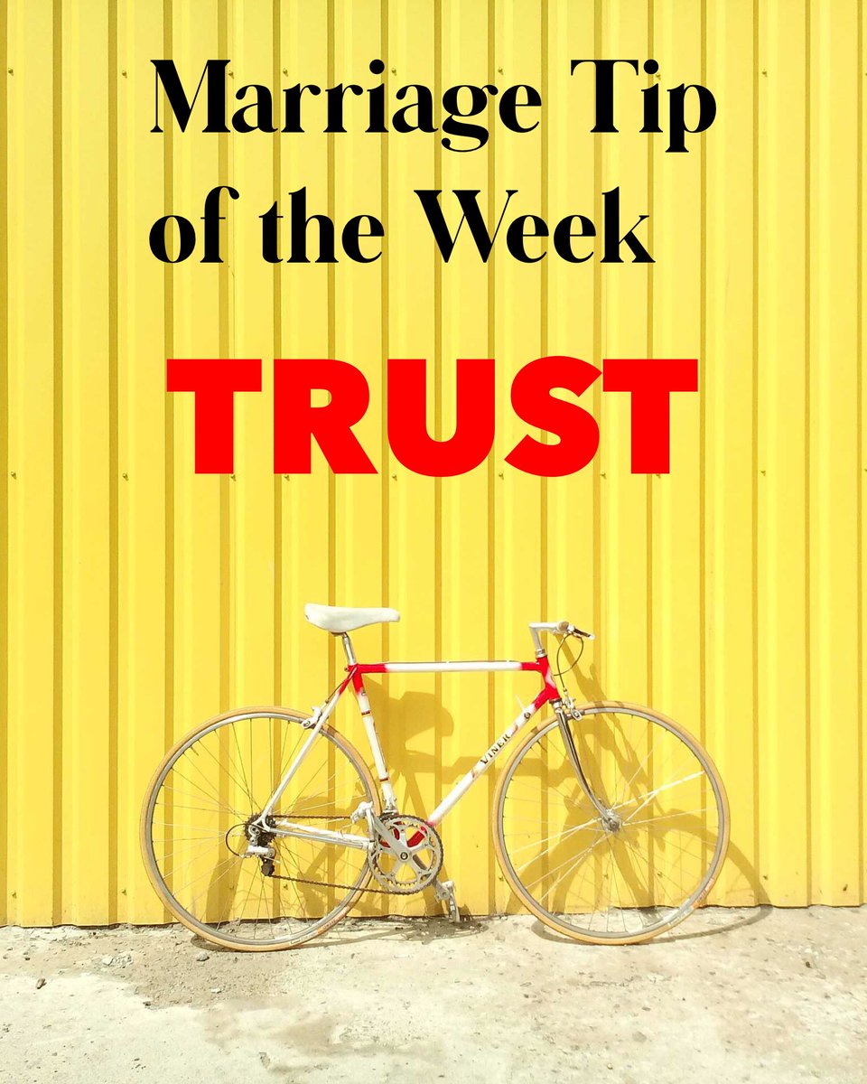 CharacterHealth's tweet image. There is nothing more vital to a healthy marriage than TRUST. We must treasure it and guard it with all our hearts! #trust #marriage #wives #husbands #christiancouples