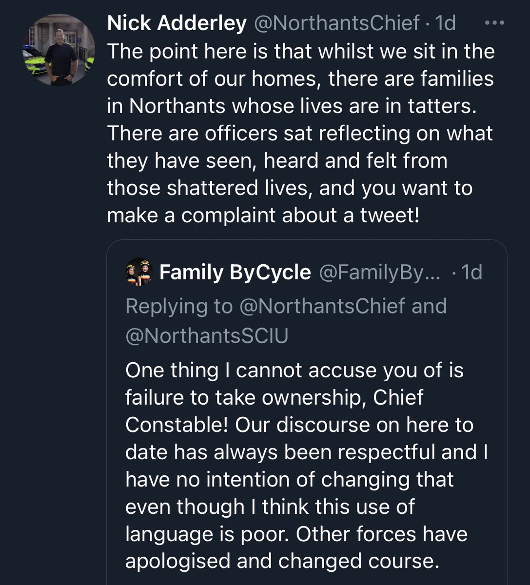 That could have been any of us, or a loved one, on a bicycle or as a pedestrian. The implication that we have spoken politically on this issue, or in disrespect to those affected by road violence, including traffic police, is patently wrong and reprehensible. We speak as victims.