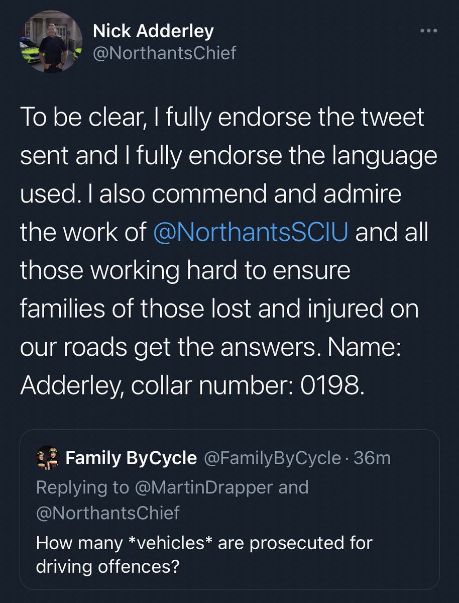 The charge, and the sentencing, is a stain on society. Without the pickup truck, it was manslaughter. Plenty of folk in the justice system share that frustration. But today, with our exchanges with our local police and Chief Constable in mind, let’s take one step further back.