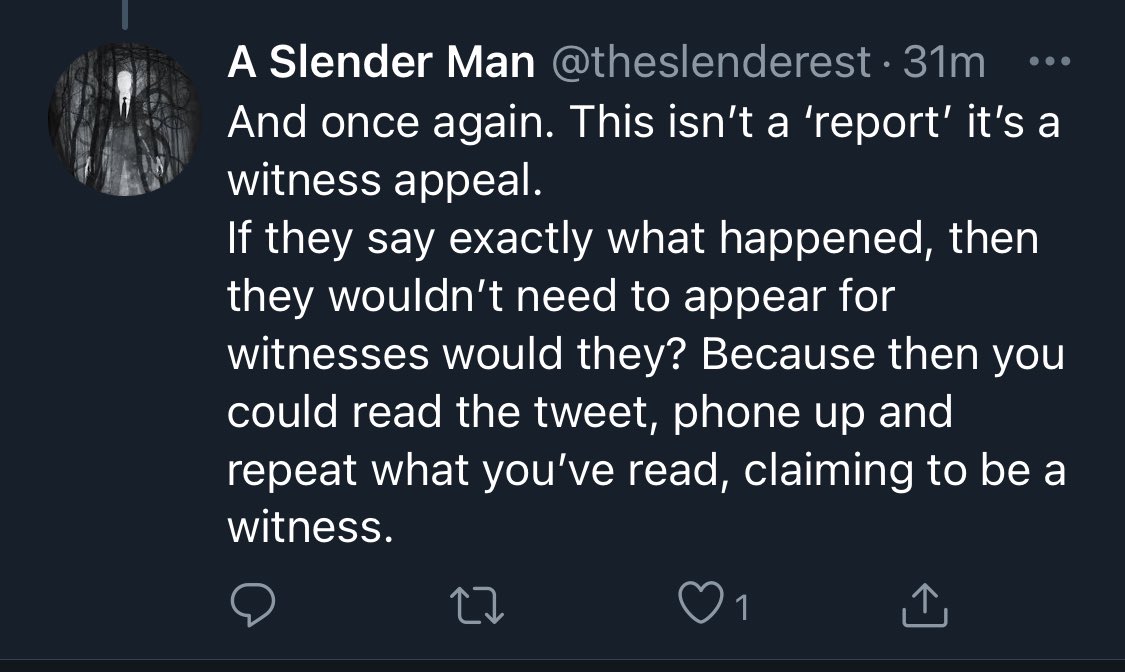 Selectively removing actors from descriptions of incidents does not seem to happen for other offences, despite various protestations about imputing guilt. In any event, drivers hit people and things with cars and are found ‘not guilty’ often enough, I’m sure.