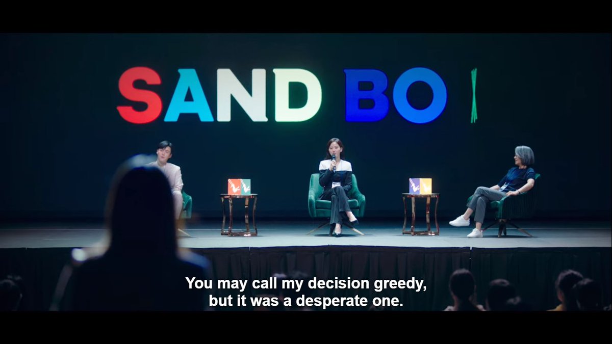 3. The choice (2):Dad quit his job, Mom was likely jobless. How could we call one selfish when there was no clear advantage on either end? Ultimately, both struggled in their own paths (Dalmi’s lack of money and parent, Injae’s loss of sense of belonging and affection). #StartUp