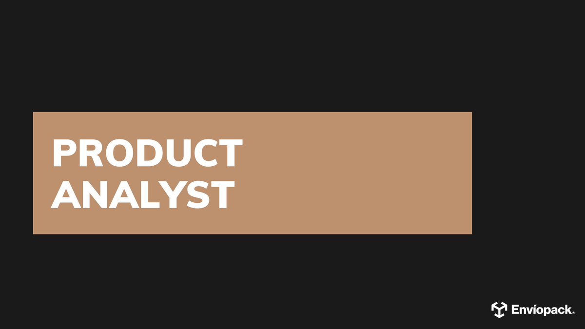 En Enviopack estamos sumando Product Analyts, si estas buscando un nuevo desafío envíanos tu cv a rrhh@enviopack.com