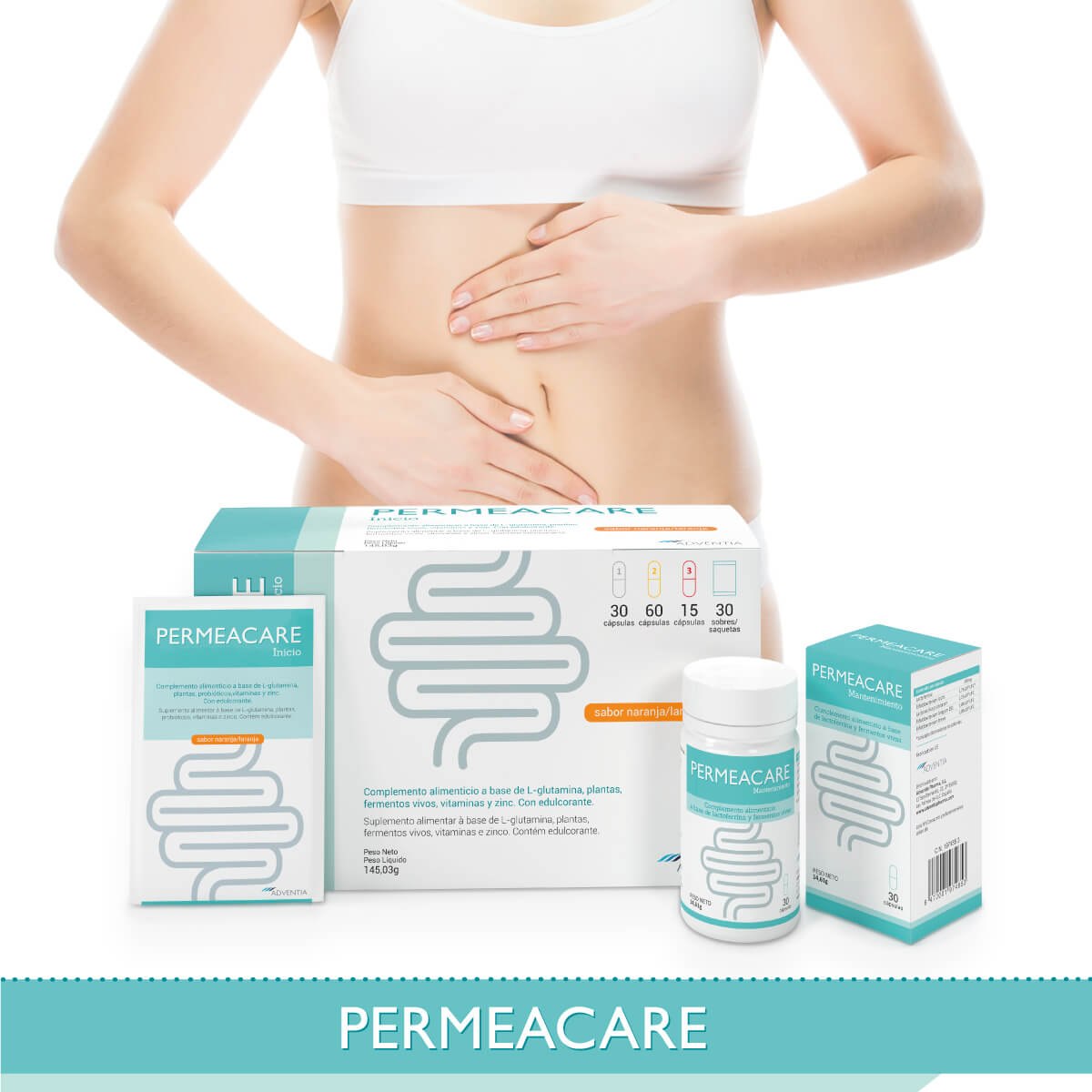 AdventiaPharma's tweet photo. La #permeabilidadintestinal aumentada es una condición que se origina por una alteración de la barrera intestinal que la hace más permeable al paso de sustancias.

Desde #Adventia hemos desarrollado #Permeacare. Conoce nuestro complemento alimenticio en ➡️https://t.co/65doPlla4j https://t.co/TlBVadHvEo