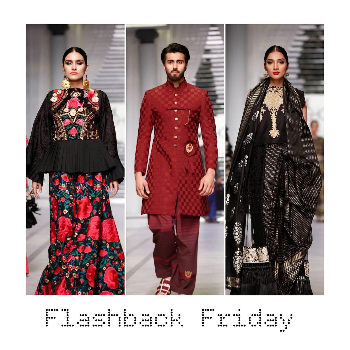 HumShowcase's tweet photo. #FlashbackFriday |  Since both Winter and Autumn colors are comparatively dark, depth of color is the most obvious trait of this season's look! Here are some of the looks from #HSC2019 

#HUMShowcase #HUMTV https://t.co/2j2V0igfPc