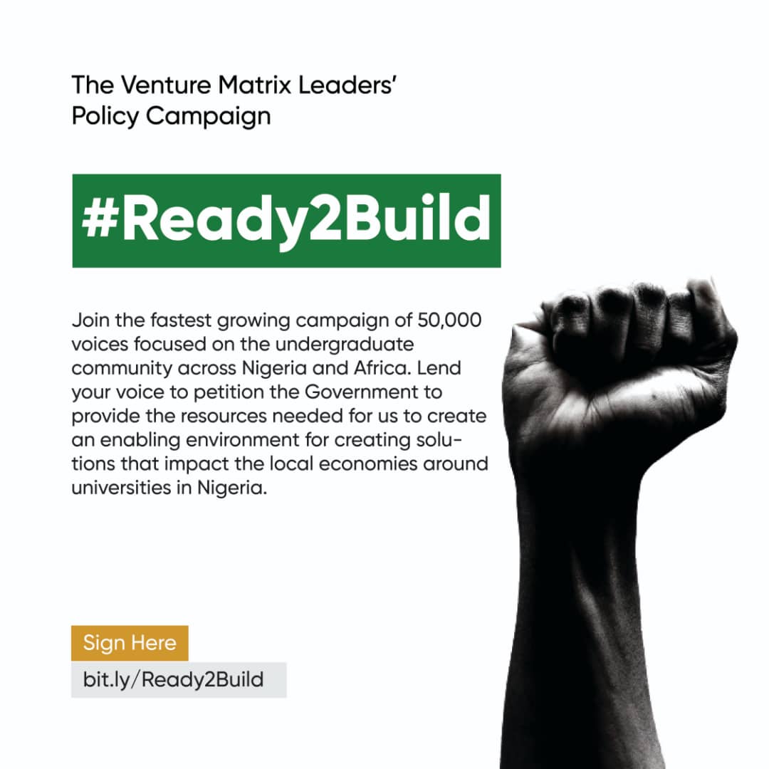 Petiteoflagos's tweet image. Another day to lend your voice

bit.ly/Ready2Build

#ready2build
#venturmatrix