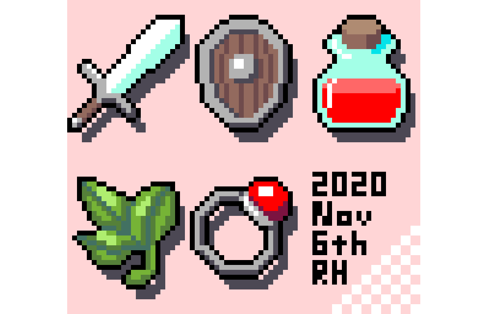 AkiraMuuuu's tweet photo. Beginner traveler set🗡
初心者旅人セット
#pixelart #ドット絵 #indiedev #pixel_dailies https://t.co/ph6v4whGHy