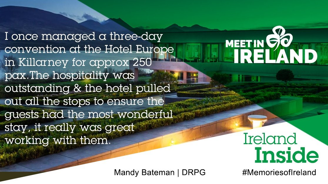 MeetInIreland's tweet image. We are very excited to share our event attendees #MemoriesofIreland with you. #UKeventprofs we would love to hear your memories from your previous business events in Ireland. Please feel free to comment below and join the conversation! #IrelandInside