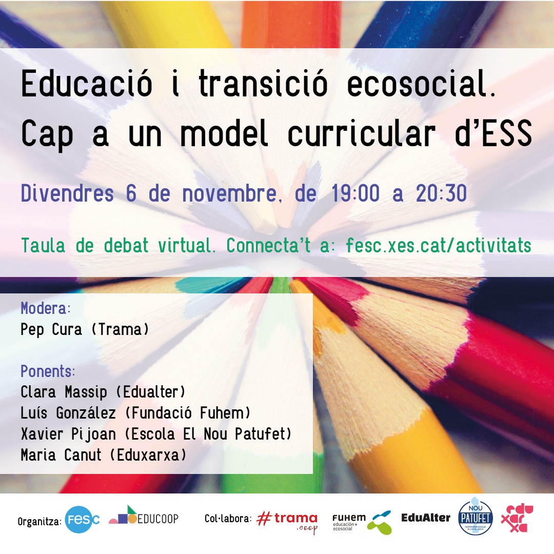 Reflexescoop's tweet photo. Atenció 🗣️🗣️

Debat virtual interessantíssim el que tindrà lloc aquesta tarda!
#FESC2020 #airefesc #FESCquepassi https://t.co/L0Eg6FpRcf