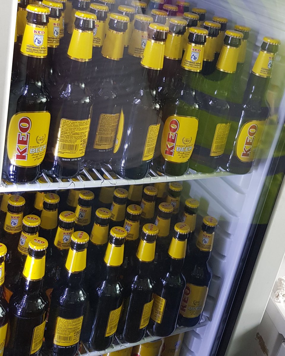 CyWineFest's tweet photo. Is this enough stock of @KEO_Beer to see us through lockdown 2 🍻🇨🇾🍻🇨🇾?
It's a start, but think we could do with some #Cypriot wine 🥂🍷🥂🍷too.....🤣🤣🤣

#CyWineFest #keo #beer #lockdownready #covid https://t.co/eZ333i59bn