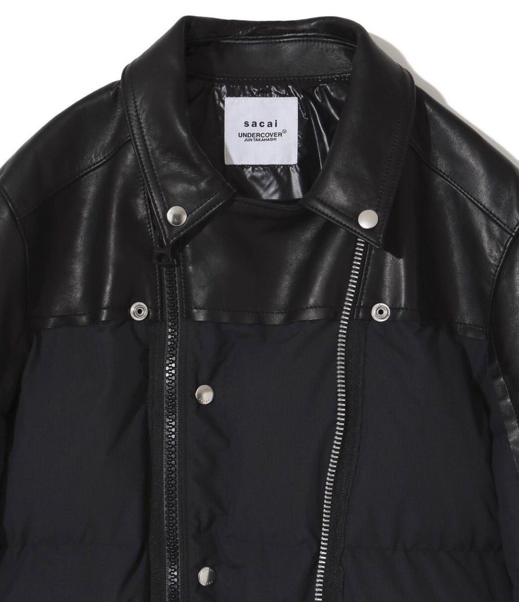 sacai × UNDERCOVER】カスタムレザーブルゾンの受注販売が国内11月7日