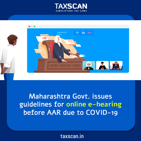 tax_scan's tweet photo. https://t.co/7s8tdSLouH
#MaharashtraGovernment #Guideline #Online #ehearing #AAR #Covid19 #Taxscan #TaxNews #TaxUpdates #GST #GSTNews #FinanceNews https://t.co/Myywrb2Qrj