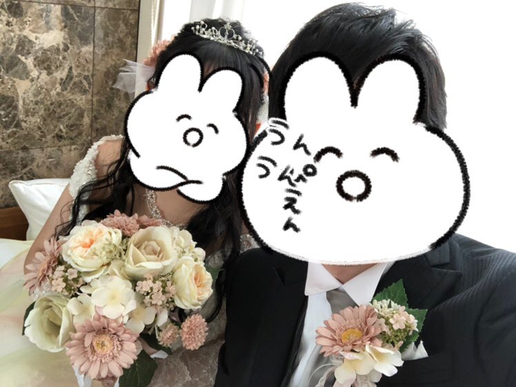 re6ka_no's tweet photo. 結婚式無事に終わったー！
とっても良い式になってよかった！
旦那、王子様みたいだった！！
幸せです！！！！ https://t.co/8rVWhkNXaD