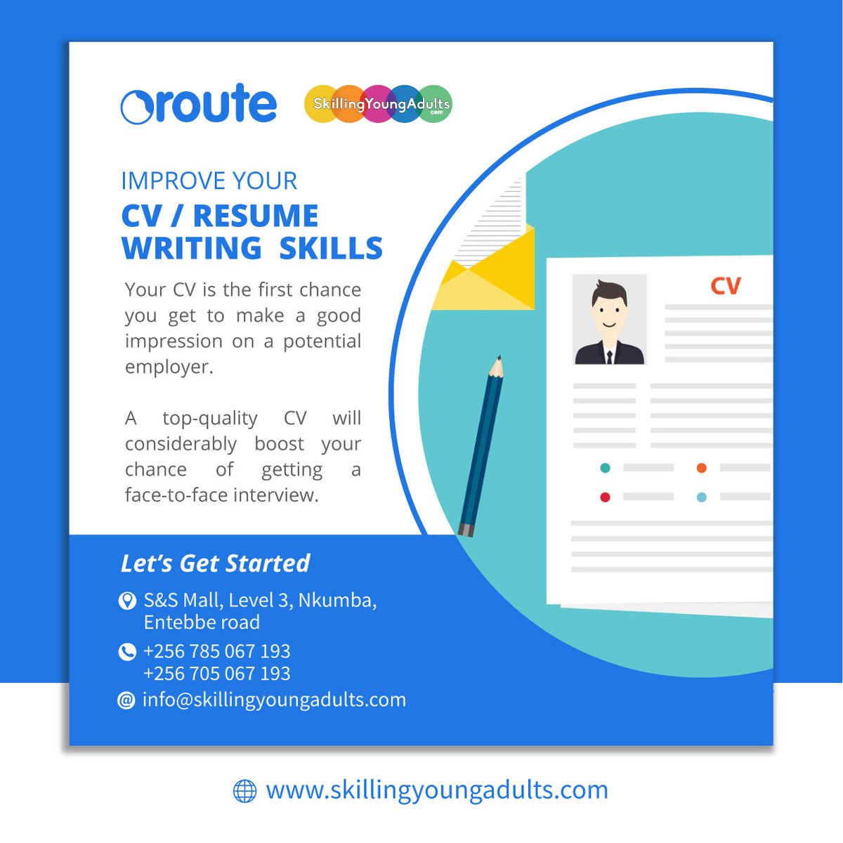 routesoftskills's tweet photo. Your CV is the first chance you get to make a good impression on a potential employer. A top-quality CV will considerably boost your chance of getting a face-to-face interview, so it is worth spending time and effort on the content and presentation. https://t.co/hIk5swwzG0