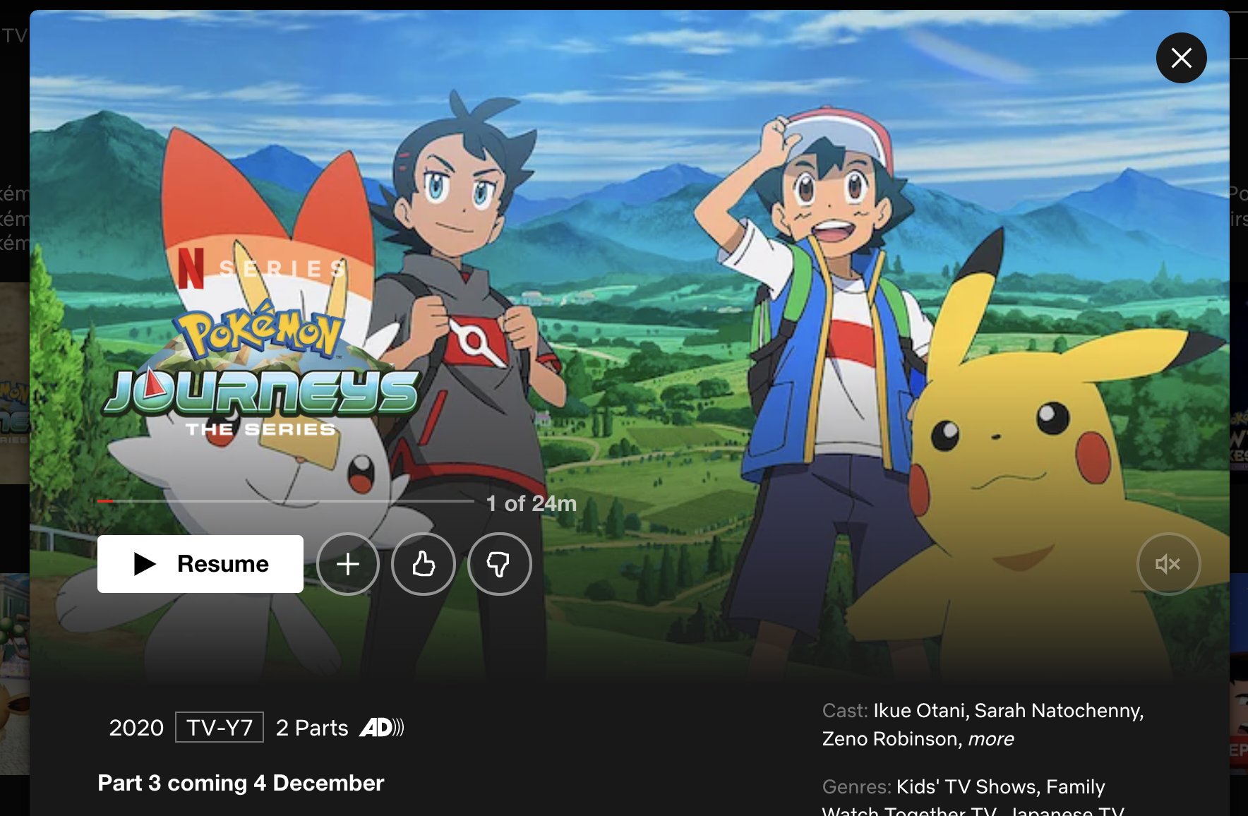 US: More Pokemon Journeys episodes will be released on Netflix on