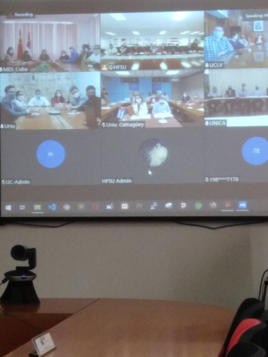 MGPI_UCI's tweet photo. @MGPI_UCI y @GESPRO están participando en ahora en video conferencia Cuba - China creación de Centro de investigación de Inteligencia Artificial aplicada a enfermedades Neuro-degenerativas https://t.co/tglGXmU58o