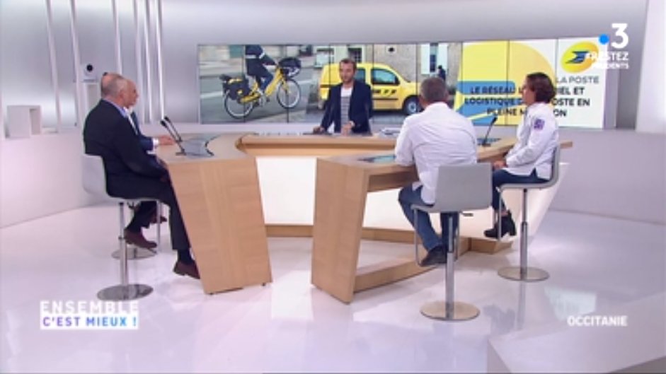LPNews_OCC's tweet photo. Le métier de facteur évolue!

Jean-Pierre Gaich, Directeur d’Établissement Services-Courrier-Colis de #Montpellier vous dit tout! 📮📫

🎥A retrouver en replay sur @F3Languedoc dans l'émission @Ensemble_Mieux !

#SimplifierLaVie
@GroupeLaPoste https://t.co/N8PWslN1cF