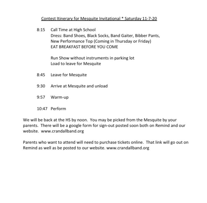 Saturday’s Mesquite Invitational. Good luck Pirates!