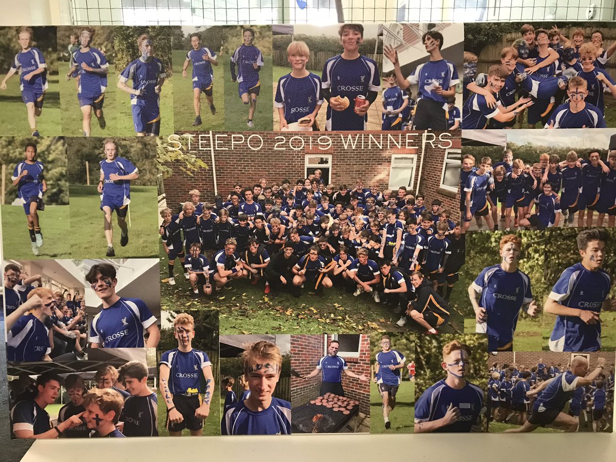 The 2019 Steepo canvas has arrived (only taken a year to do this!). <a href="/Woodard_Boys/">WoodardBoys</a> check this out - going up on the Crosse wall of fame! 🏃‍♂️ 🏆