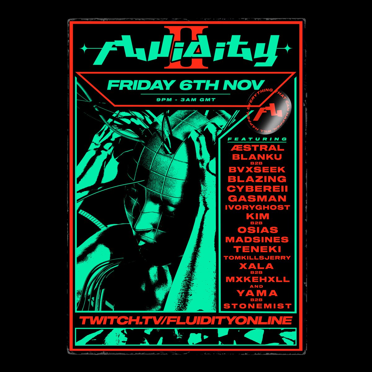 fluiditymusic's tweet photo. Tonight, starting at 9pm GMT!

@aestralle 
@yamadubs 
@stonemistmusic 
@musicxkim 
@_teneki_ 
@cyberreii 
@xalamusic 
@mxke_hxll_ 
@madsines 
@_ivoryghost_ 
@bvxseek1 
@Tomkillsjerry 
@Blazing111 

+more https://t.co/XugDW7RWzR