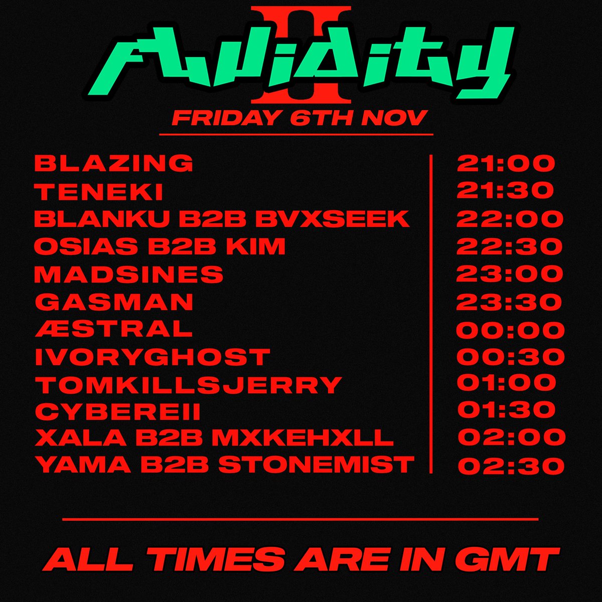 fluiditymusic's tweet photo. + Set Times https://t.co/EY0HOATJoZ