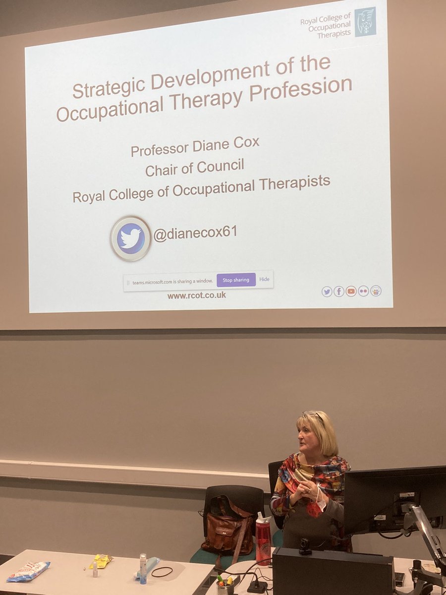 Dr Emma Hooper (@hooper_ek) on Twitter photo Absolute joy and honour to welcome @dianecox61 to speak with our students during #OTweek2020 #ChooseOT <a href="/OTCumbria/">Occupational Therapy at University of Cumbria</a> Absolute joy and honour to welcome @dianecox61 to speak with our students during #OTweek2020 #ChooseOT <a href="/OTCumbria/">Occupational Therapy at University of Cumbria</a>