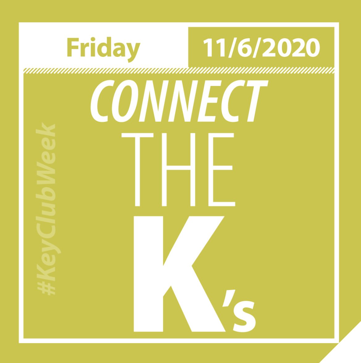 KeyBshs's tweet image. Today is the last day of Key Club Week, Connect the K’s. Please turn your bookmarks into Mrs. Campbell or send to our email!