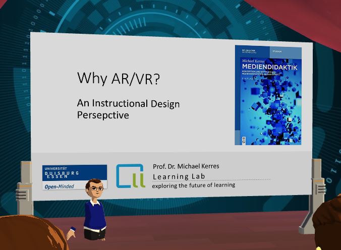 heisob's tweet photo. Moderiert von @MuldersMiriam erörtert @mkerres in der #SocialVRARBB Konferenz nach Gründen des Einsatzes von #VRARLearning aus Sicht des Instructional Designs - spannend! https://t.co/PND9fFYDnT