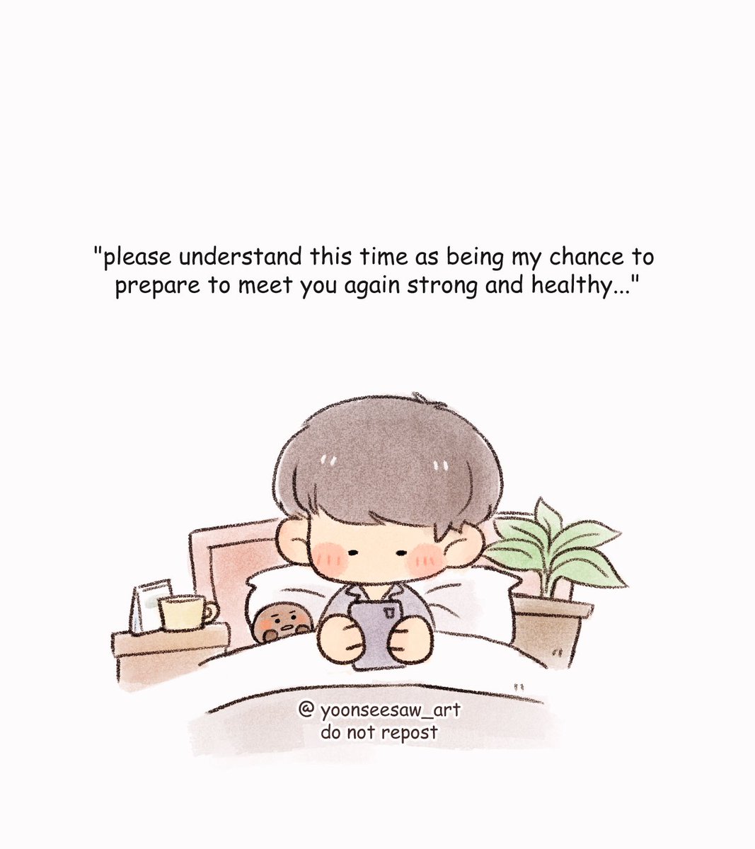 yoonseesaw_art's tweet photo. we will always wait for you 

 #GetWellSoonYoongi https://t.co/qbZeQ2C7aH