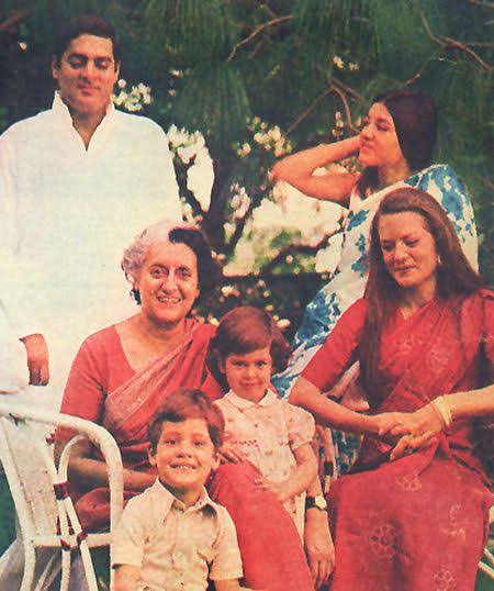 In 1977, when the Janata Party defeated the Congress at the polls, and formed the government, it widely known and published that Antonia with her two children abandoned Indira Gandhi, and ran to the Italian Embassy in New Delhi and hid there.