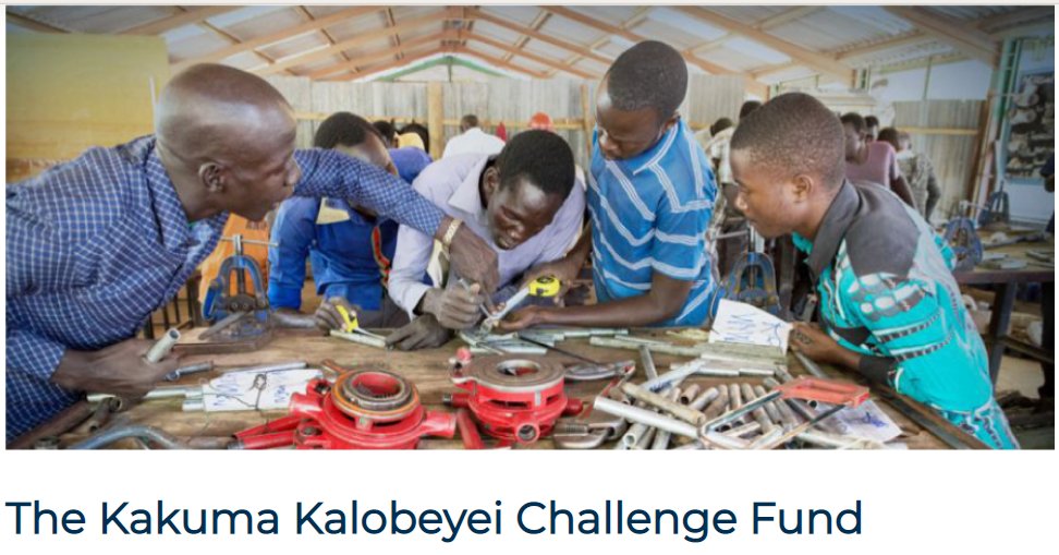 YGLvoices's tweet photo. #YGL @myInuka, Chair of the African Enterprise Challenge Fund Investment Committee, traveled to Kakuma with @YGLvoices in 2018. Now, she aims to fund the businesses she discovered there through @kkcfkenya: https://t.co/40tBl4PjnF https://t.co/Lu9nrpbAjJ