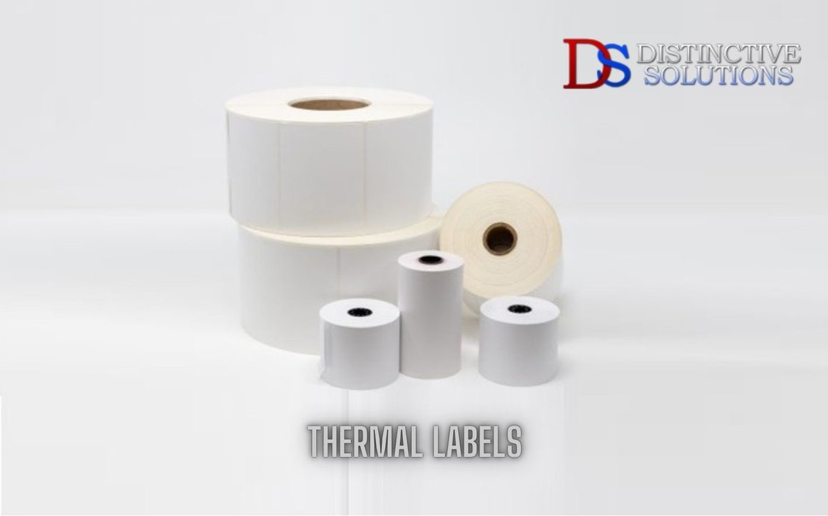 DistinctiveSoln's tweet image. Choosing the right label whether thermal direct or thermal transfer will help you improve the outward appearance of your merchandise. That way, you can show that you are selling a quality product. 
bit.ly/ThermalLabels
#ThermalTransferLabels
#DistinctiveSolutionsInc