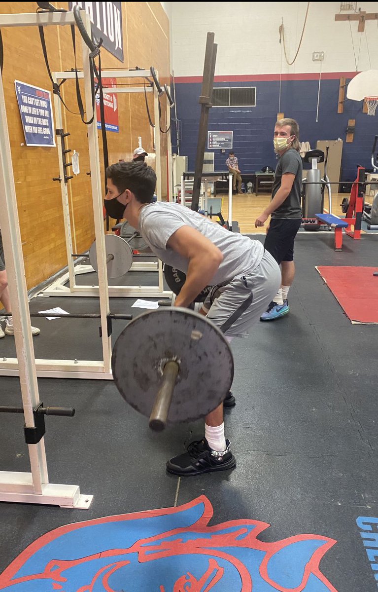 ForksAthletics's tweet photo. ATHLETE OF THE WEEK  
Ray Austin played QB &amp; S on our NYS Championship 🏈 team last season &amp; is working very hard this fall. He was also an all-state honorable mention selection. Fall sports are scheduled to start March 1.  Ray is also a standout in ⚾️. Congrats Ray! @rayaustin22 https://t.co/VTRZDkLycj