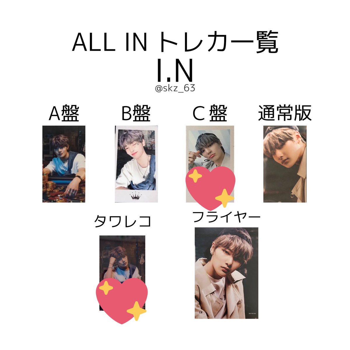 straykids リノ　all in トレカ