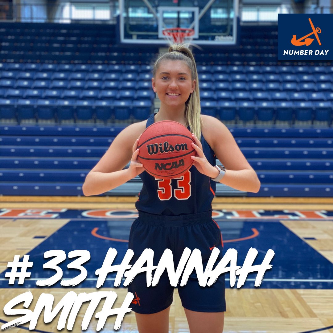 HopeCollegeWBB's tweet photo. 3+3=6! 
#33 HANNAH SMITH 
Junior 
🏡: Midland, MI 
📚: Business &amp; Economics 
🎶: Country!!!
✈️: Backpacking in Europe 
⚓️: My parents because they support me in everything I do and motivate me to be the best I can be! 

#GoHope #NumberDay https://t.co/9q9Xr2Kaln