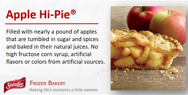 SaraLeeISB's tweet photo. 🍎 Celebrate #NationalAppleMonth with #ChefPierre Apple Hi-Pies. Get them today for your #InStoreBakery. 🍏
https://t.co/1dyzWO9qlW https://t.co/gXHPKIhMRQ