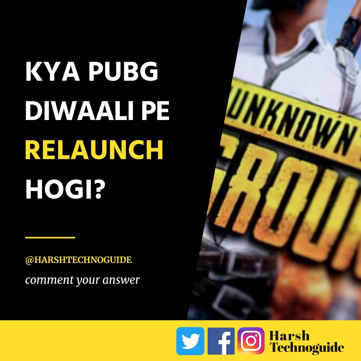 Htechnoguide's tweet photo. Wese PUBG ka diwali campaign ka plan to hai par...
#PUBG #pubgindia #PUBGMOBILE https://t.co/fXYPifs8HP