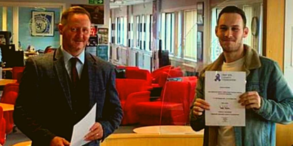 RFC_Charity's tweet photo. Huge well done to Jamie Peterson, one of our @ThrivingGovan #ReadyForEmployment programme participants, who has secured a job locally! ๐ ๐
The programme aims to support local residents whose employment prospects have been impacted by Covid 19.
Congratulations Jamie! ๐ https://t.co/PhUakBVVh2