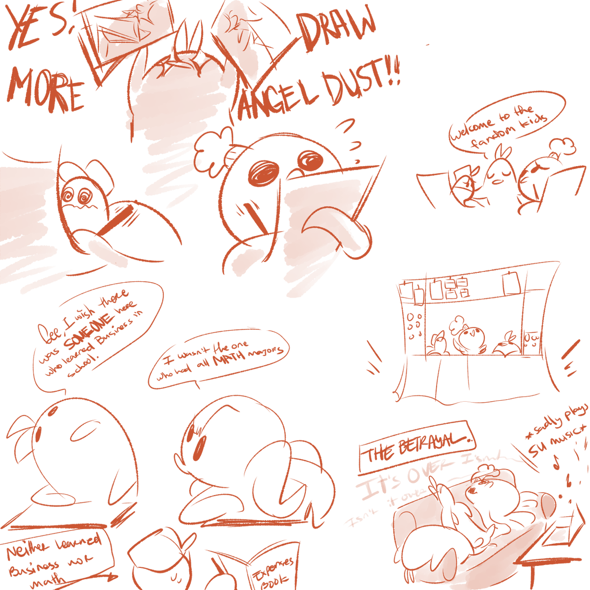 More doodles of the squad ft. the rat man :DD
@grecco_d_gekko & @/eiqquinox on ig!