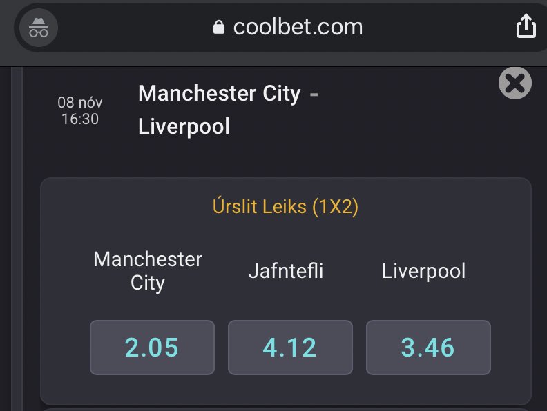 Kristján Óli Sigurðsson tweet media